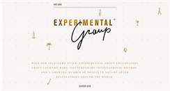 Desktop Screenshot of experimentalgroup.com